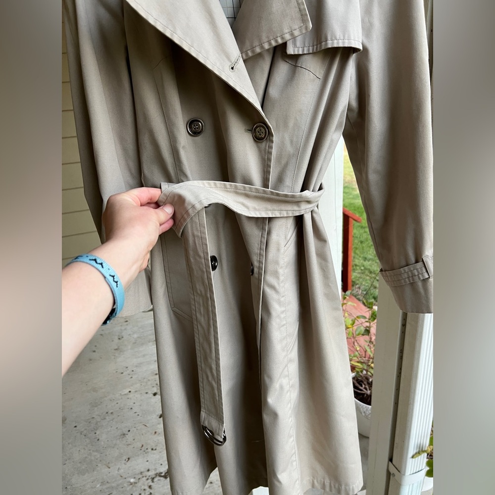 London Fog Trench Coat - Picture 10 of 13